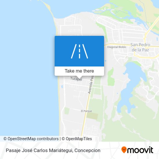 Pasaje José Carlos Mariátegui map