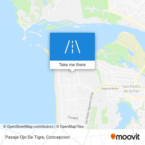 Pasaje Ojo De Tigre map