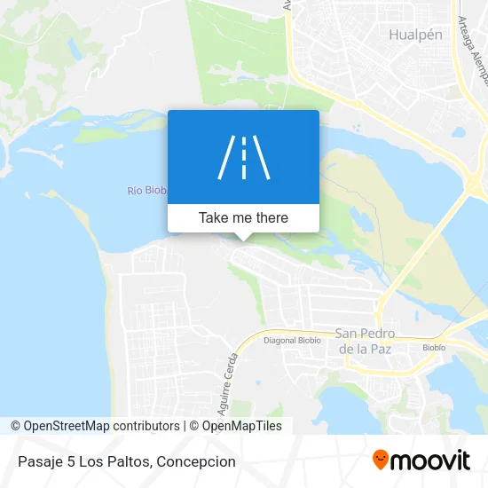 Mapa de Pasaje 5 Los Paltos