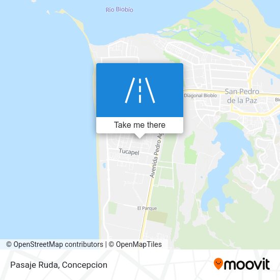 Mapa de Pasaje Ruda
