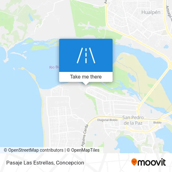 Pasaje Las Estrellas map