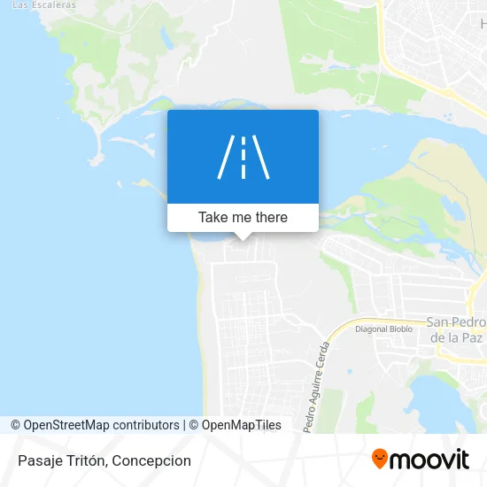 Mapa de Pasaje Tritón