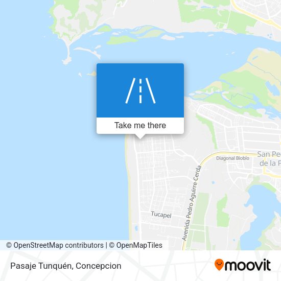 Pasaje Tunquén map