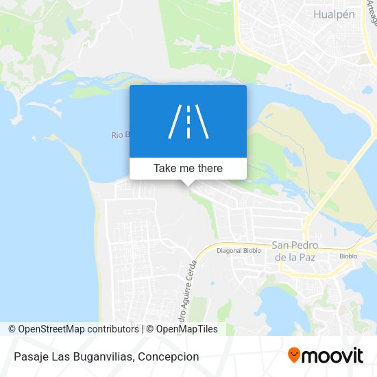Pasaje Las Buganvilias map