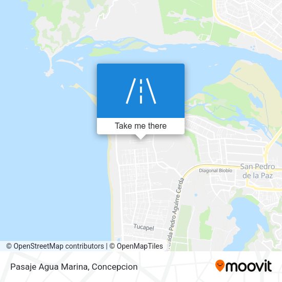 Pasaje Agua Marina map