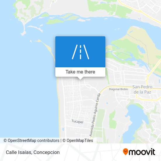 Mapa de Calle Isaías