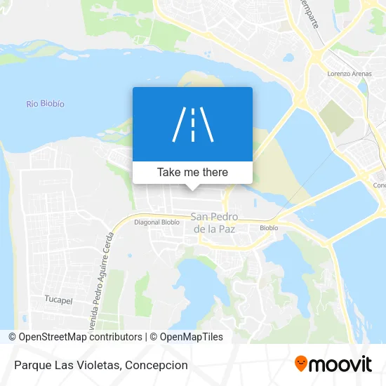 Mapa de Parque Las Violetas
