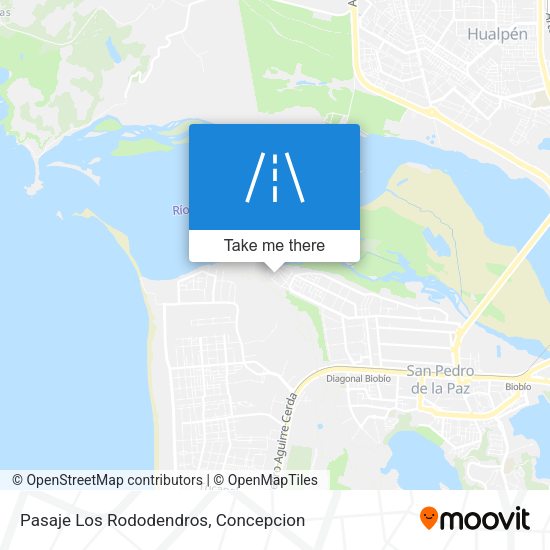 Pasaje Los Rododendros map