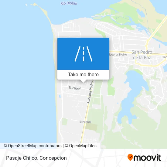 Mapa de Pasaje Chilco