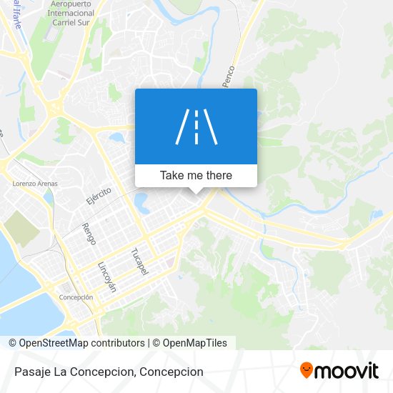Mapa de Pasaje La Concepcion