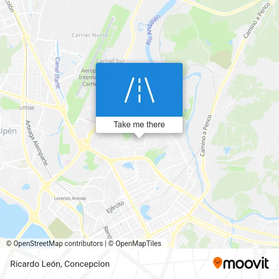 Ricardo León map
