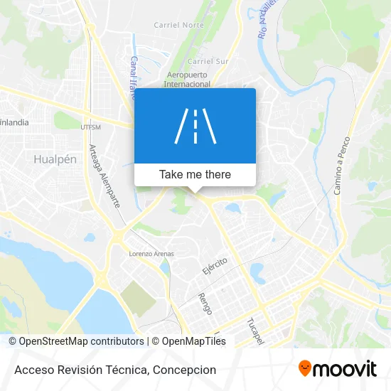 Acceso Revisión Técnica map