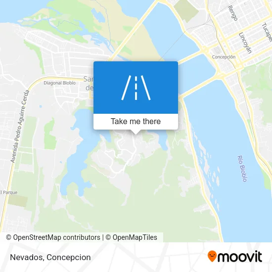 Nevados map