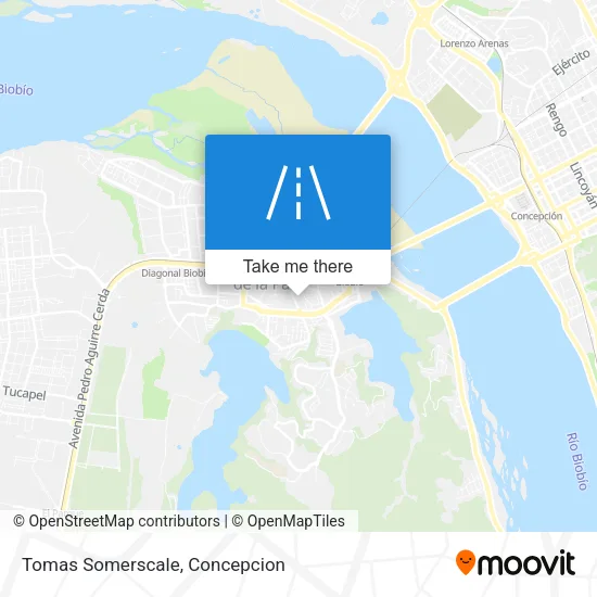 Mapa de Tomas Somerscale