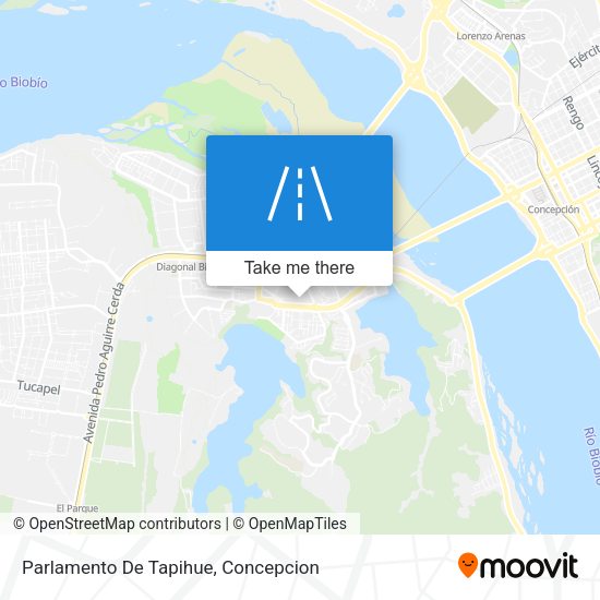 Parlamento De Tapihue map