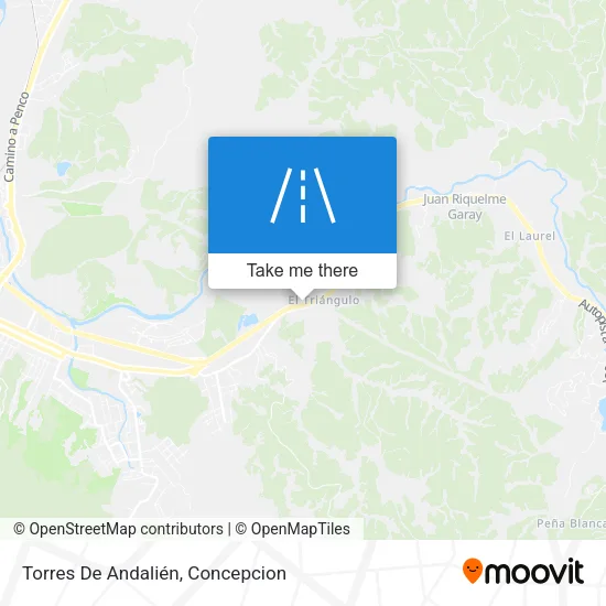 Mapa de Torres De Andalién