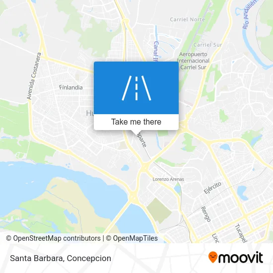 Santa Barbara map