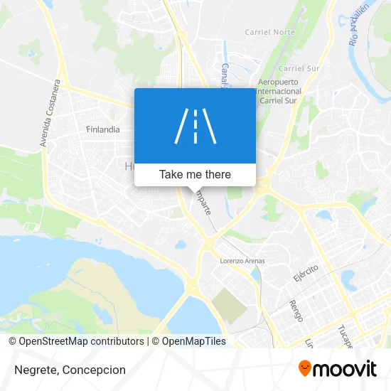 Mapa de Negrete
