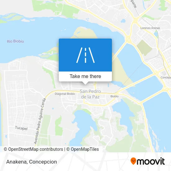 Anakena map