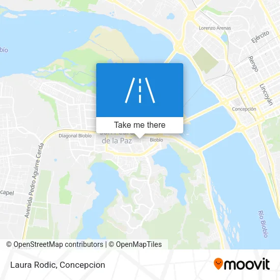 Laura Rodic map