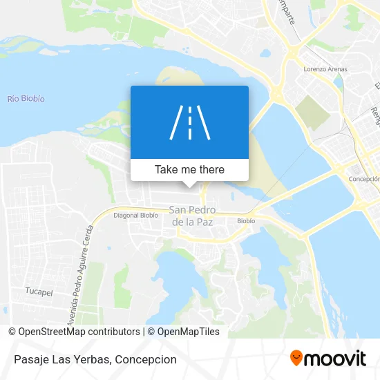 Mapa de Pasaje Las Yerbas