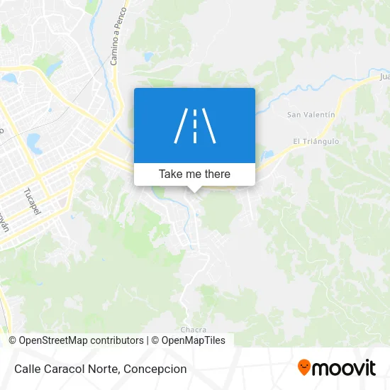 Calle Caracol Norte map