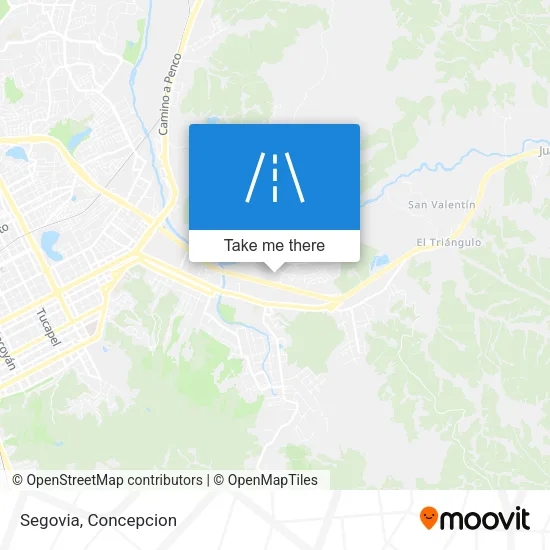 Segovia map