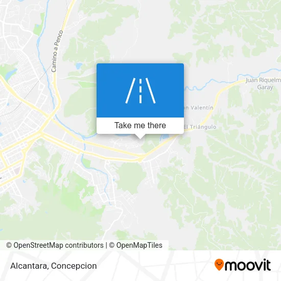 Mapa de Alcantara