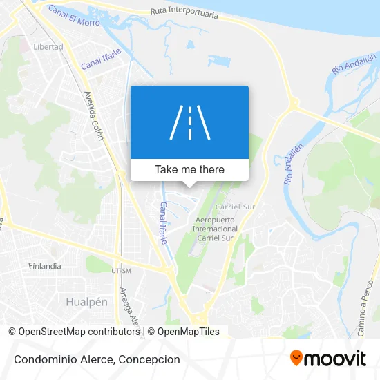 Condominio Alerce map