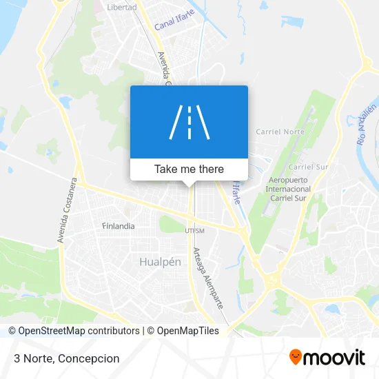 3 Norte map