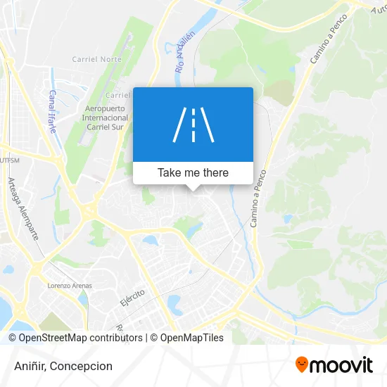Aniñir map