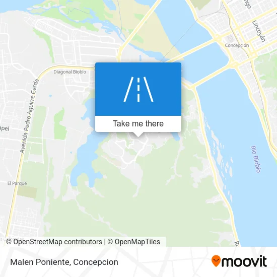 Mapa de Malen Poniente