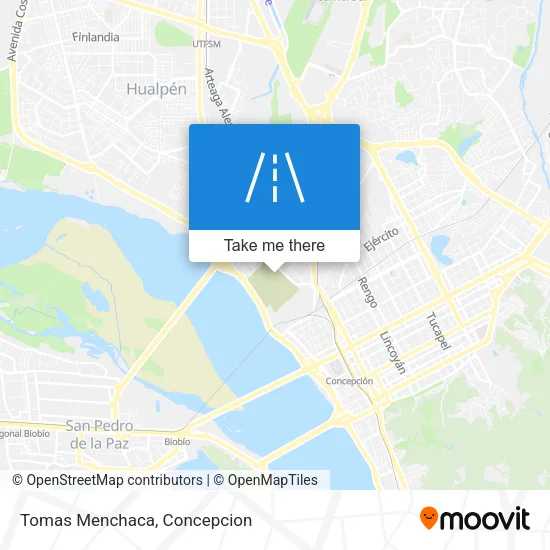 Mapa de Tomas Menchaca