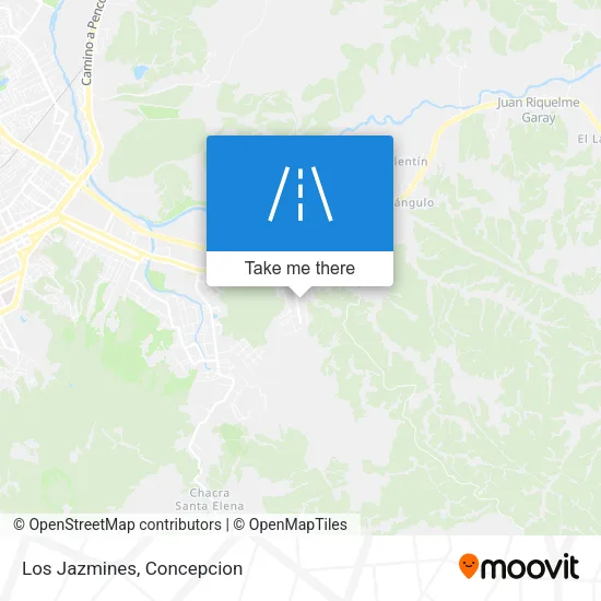 Mapa de Los Jazmines