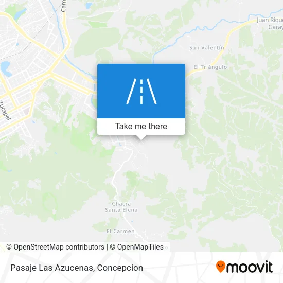 Mapa de Pasaje Las Azucenas