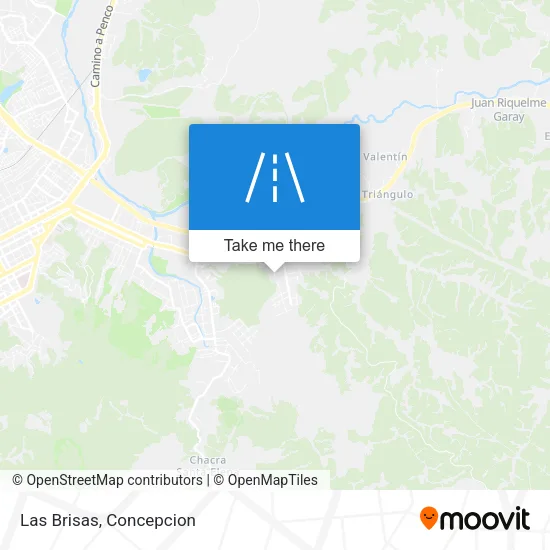 Las Brisas map