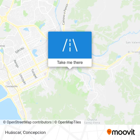 Mapa de Huáscar