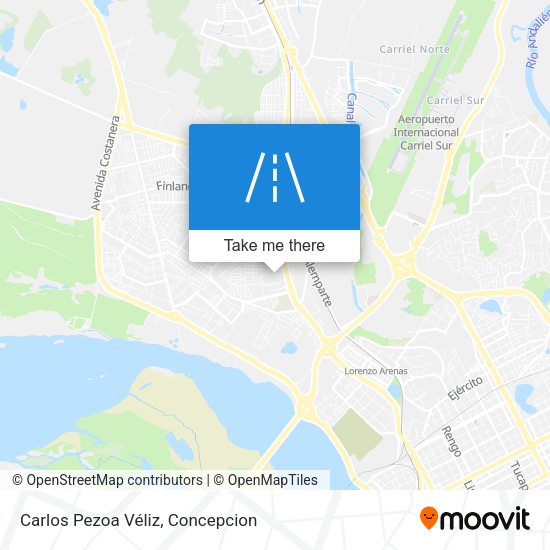 Carlos Pezoa Véliz map