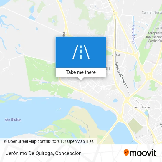 Mapa de Jerónimo De Quiroga