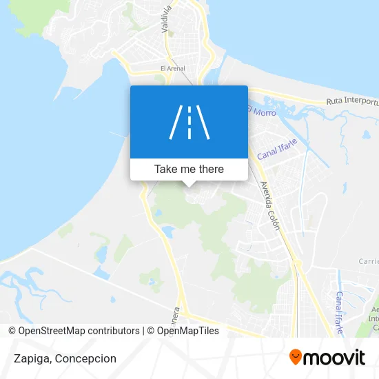 Zapiga map