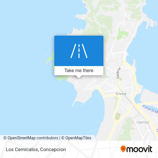 Mapa de Los Cernícalos
