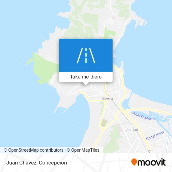 Juan Chávez map