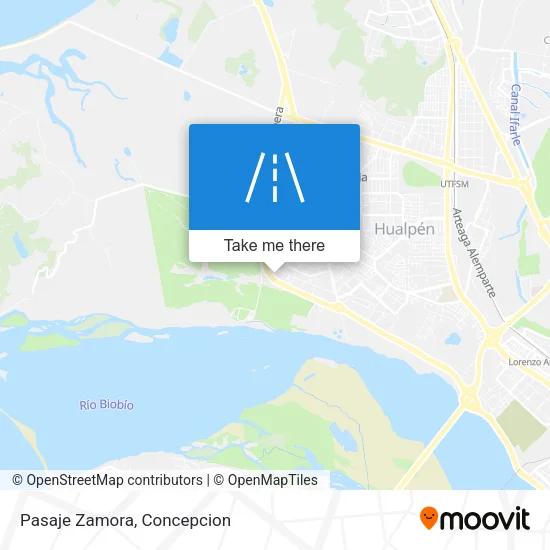 Mapa de Pasaje Zamora