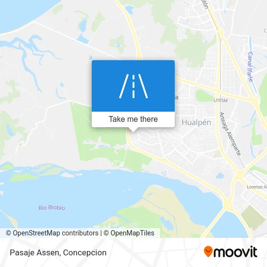 Pasaje Assen map