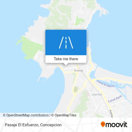Pasaje El Esfuerzo map