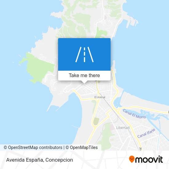 Mapa de Avenida España