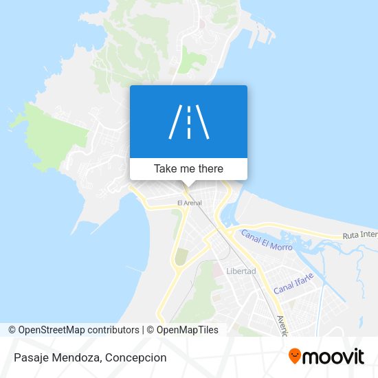 Mapa de Pasaje Mendoza