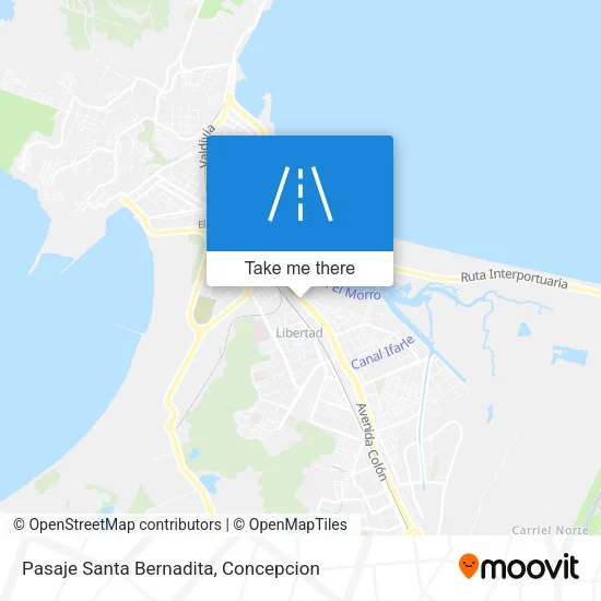 Pasaje Santa Bernadita map