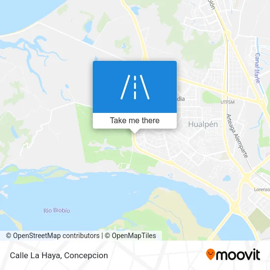 Calle La Haya map