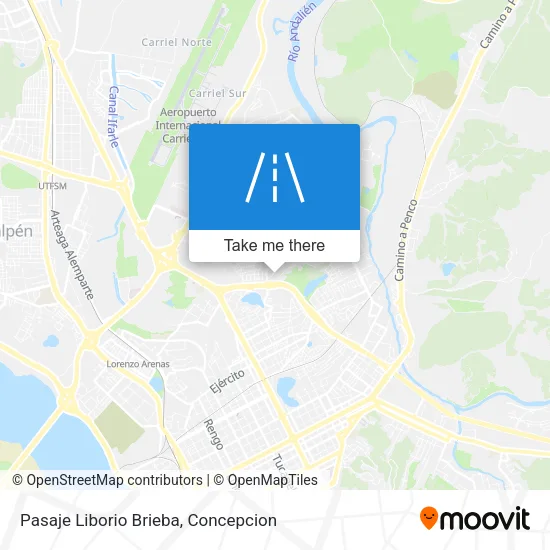 Mapa de Pasaje Liborio Brieba